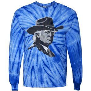 Usa 2024 Vote Election Us Maga Gift Tie-Dye Long Sleeve Shirt