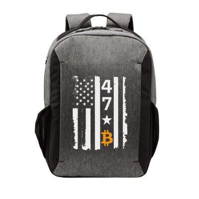 Usa 47th Flag Bitcoin Design – Trump Crypto Supporter Vector Backpack