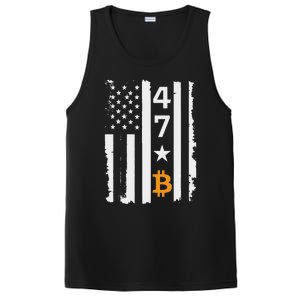 Usa 47th Flag Bitcoin Design – Trump Crypto PosiCharge Competitor Tank