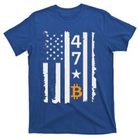 Usa 47th Flag Bitcoin Design – Trump Crypto T-Shirt