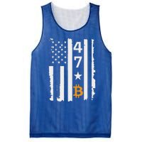 Usa 47th Flag Bitcoin Design – Trump Crypto Mesh Reversible Basketball Jersey Tank