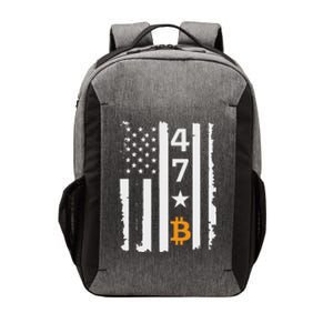 Usa 47th Flag Bitcoin Design – Trump Crypto Supporter Vector Backpack