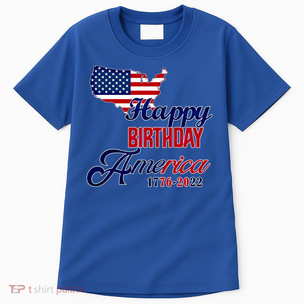 Usa 4th July Gift Happy Birthday America Gift Commemorative Cute Gift Tall T-Shirt