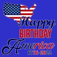 Usa 4th July Gift Happy Birthday America Gift Commemorative Cute Gift Tall T-Shirt