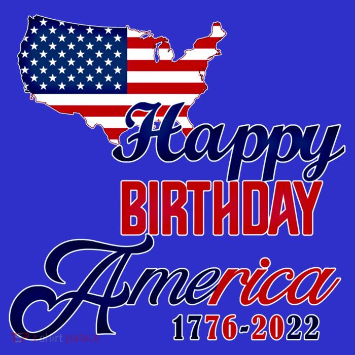 Usa 4th July Gift Happy Birthday America Gift Commemorative Cute Gift Tall T-Shirt