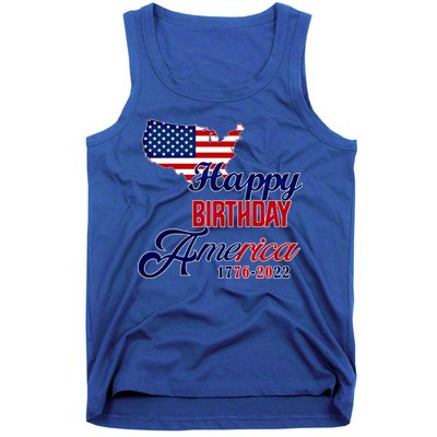 Usa 4th July Gift Happy Birthday America Gift Commemorative Cute Gift Tank Top