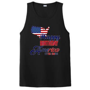 Usa 4th July Gift Happy Birthday America Gift Commemorative Gift PosiCharge Competitor Tank