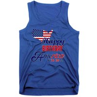 Usa 4th July Gift Happy Birthday America Gift Commemorative Gift Tank Top