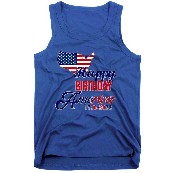 Usa 4th July Gift Happy Birthday America Gift Commemorative Gift Tank Top