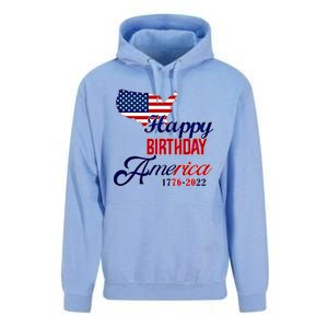 Usa 4th July Gift Happy Birthday America Gift Commemorative Gift Unisex Surf Hoodie