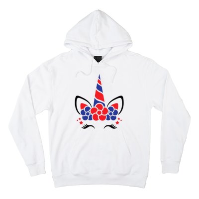 Unicorn 4th Of July Hoodie