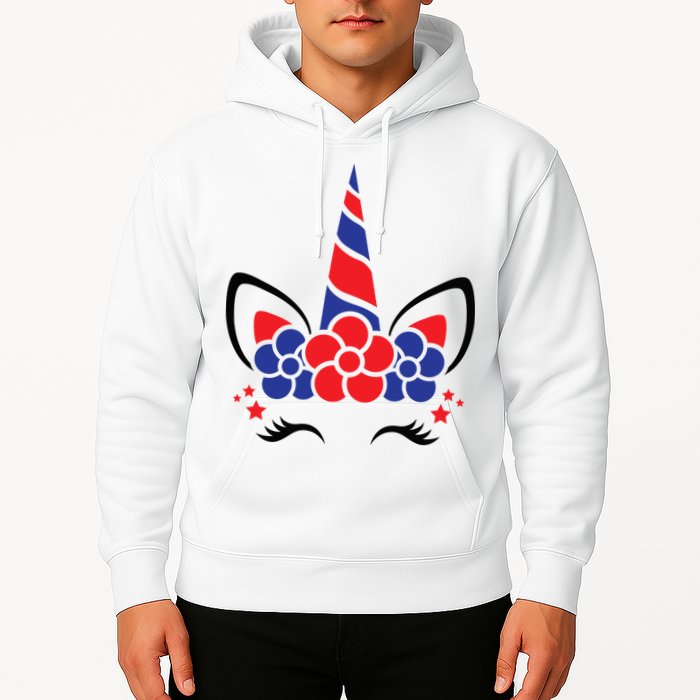 Unicorn 4th Of July Hoodie