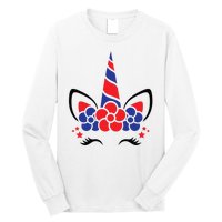 Unicorn 4th Of July Long Sleeve Shirt