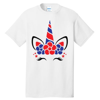 Unicorn 4th Of July Tall T-Shirt