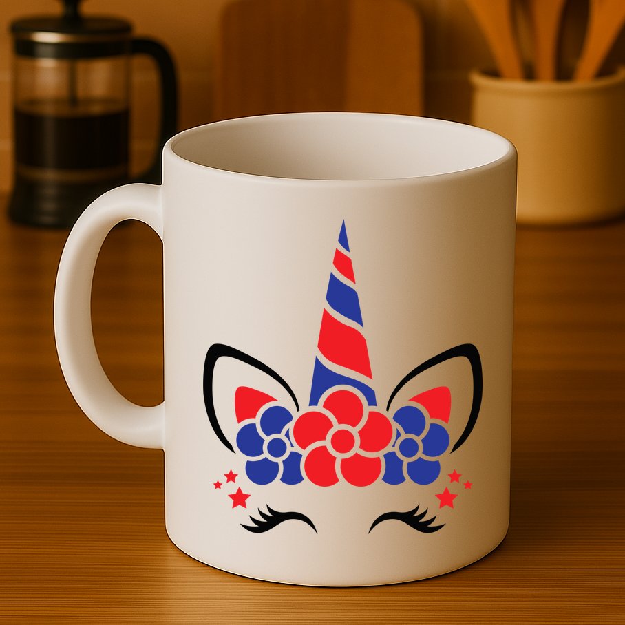Unicorn 4th Of July Mug