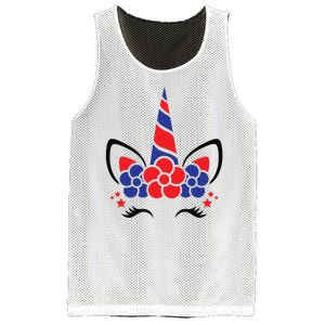 Unicorn 4th Of July Mesh Reversible Basketball Jersey Tank