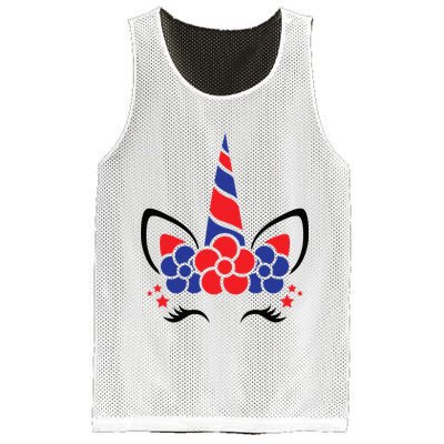 Unicorn 4th Of July Mesh Reversible Basketball Jersey Tank