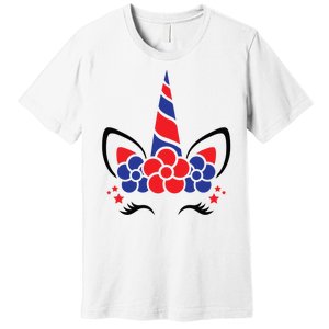 Unicorn 4th Of July Premium T-Shirt