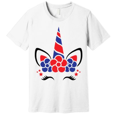 Unicorn 4th Of July Premium T-Shirt