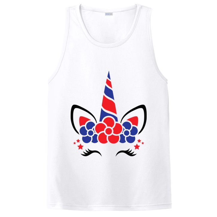 Unicorn 4th Of July PosiCharge Competitor Tank