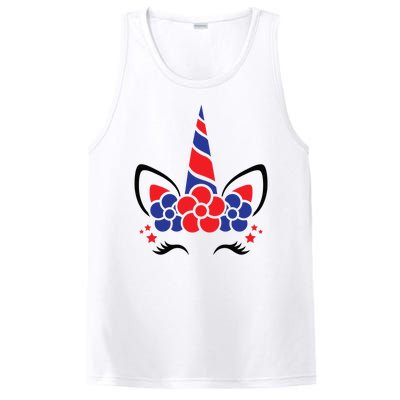 Unicorn 4th Of July PosiCharge Competitor Tank