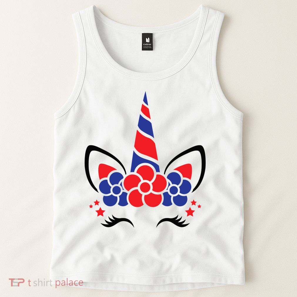 Unicorn 4th Of July Tank Top