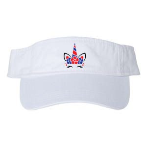 Unicorn 4th Of July Valucap Bio-Washed Visor