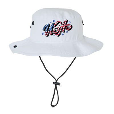 Usa 4th Of July Vintage Star Bucket Hat