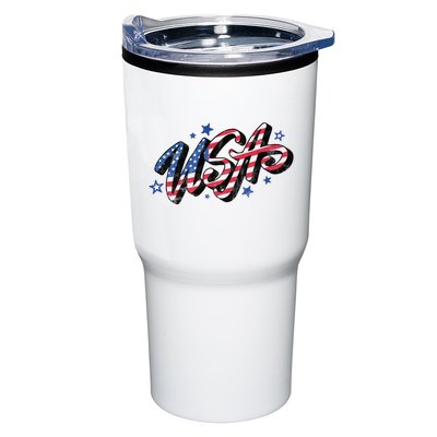 Usa 4th Of July Vintage Star Tumbler