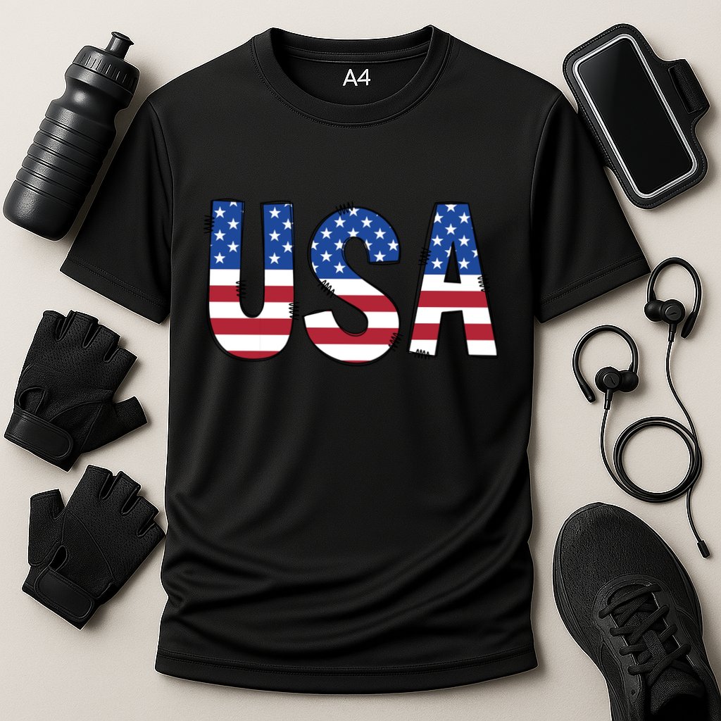Usa 4th Of July Independce Day Performance Shirt