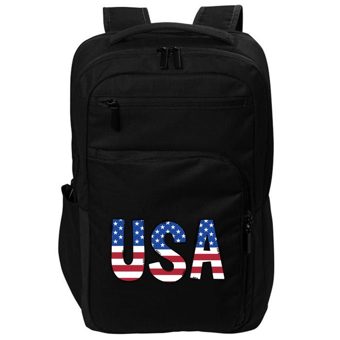 Usa 4th Of July Independce Day Impact Tech Backpack
