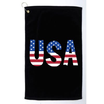 Usa 4th Of July Independce Day Golf Towel