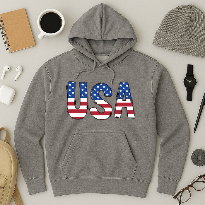 Usa 4th Of July Independce Day Hoodie