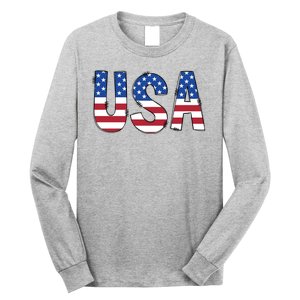 Usa 4th Of July Independce Day Long Sleeve Shirt