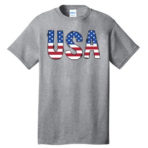 Usa 4th Of July Independce Day Tall T-Shirt