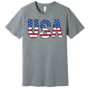 Usa 4th Of July Independce Day Premium T-Shirt