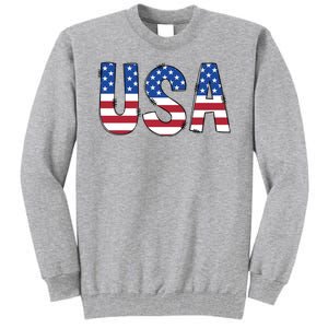 Usa 4th Of July Independce Day Tall Sweatshirt