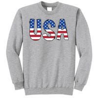 Usa 4th Of July Independce Day Tall Sweatshirt