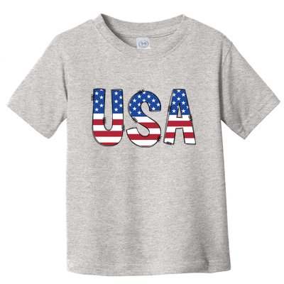 Usa 4th Of July Independce Day Toddler T-Shirt
