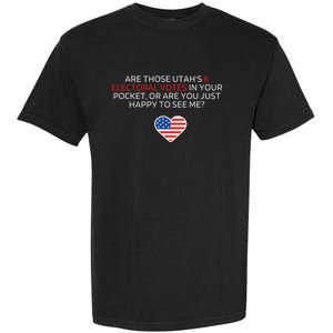 UtahS 6 Electoral Votes U.S. Politics Humorous Garment-Dyed Heavyweight T-Shirt