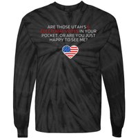 UtahS 6 Electoral Votes U.S. Politics Humorous Tie-Dye Long Sleeve Shirt