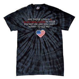 UtahS 6 Electoral Votes U.S. Politics Humorous Tie-Dye T-Shirt