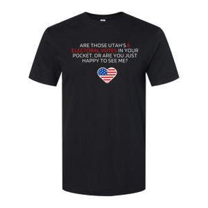 UtahS 6 Electoral Votes U.S. Politics Humorous Softstyle® CVC T-Shirt