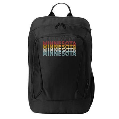 USA 70's State Retro Vintage Minnesota City Backpack