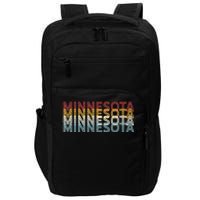 USA 70's State Retro Vintage Minnesota Impact Tech Backpack