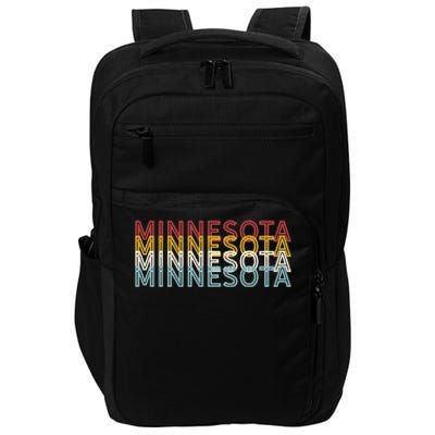 USA 70's State Retro Vintage Minnesota Impact Tech Backpack