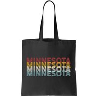 USA 70's State Retro Vintage Minnesota Tote Bag