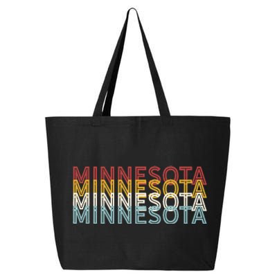 USA 70's State Retro Vintage Minnesota 25L Jumbo Tote