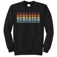 USA 70's State Retro Vintage Nebraska Sweatshirt