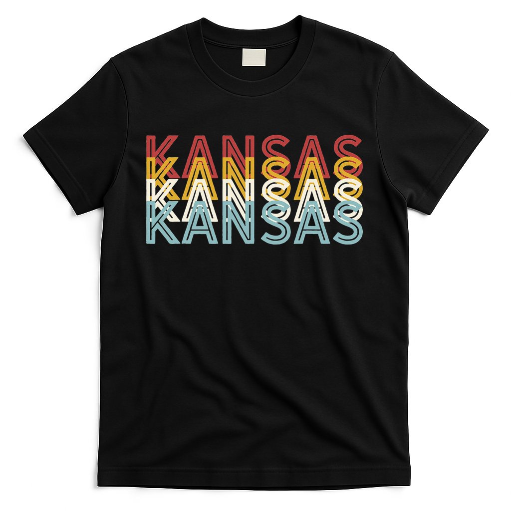USA 70's State Retro Vintage Kansas T-Shirt
